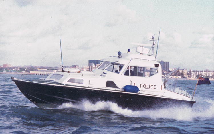 Ministry of Defence Police Launch Portsmouth