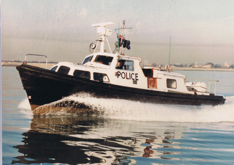 Ministry of Defence Police Launch Portsmouth